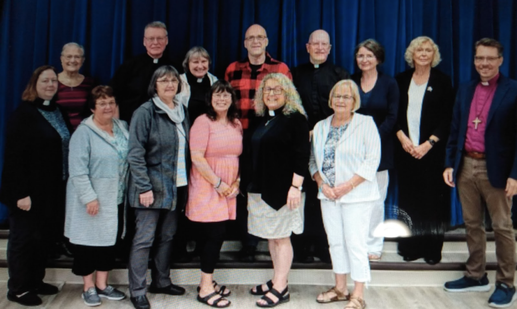 Priests, deacons, and bishop of the Anglican Church in Eastern Newfoundland.